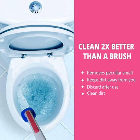 Disposable Toilet Cleaner with 8 refill | WBM HOME